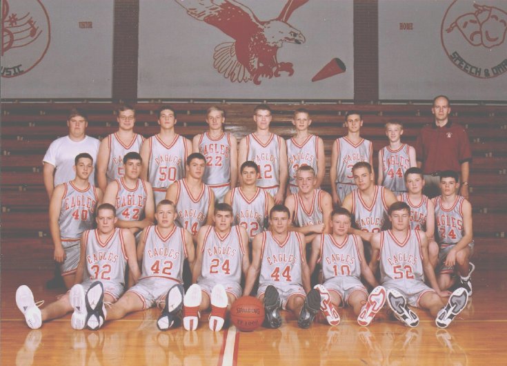 2000-2001 J-B Basketball Team
