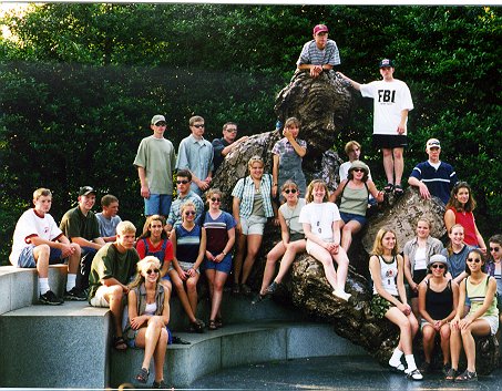 1998 J-B Washington D.C. Trip -
Einstein Memorial